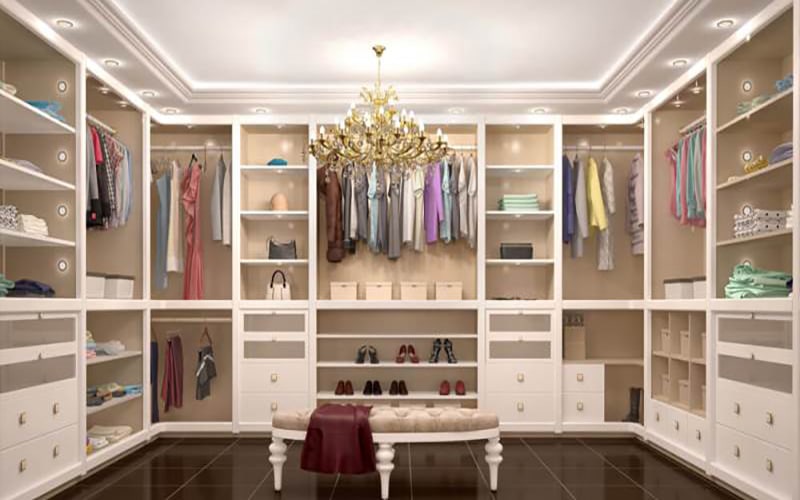 رنگ بندی کلوزت روم 