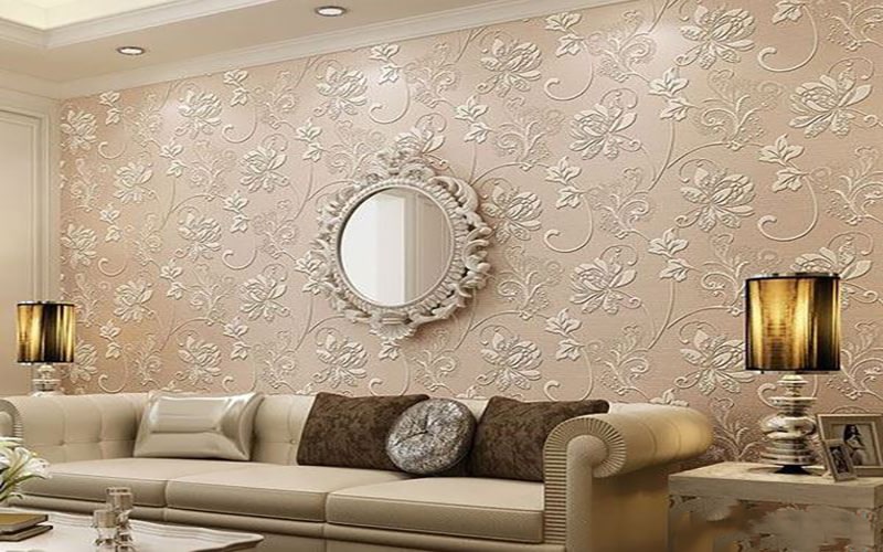 کاغذ دیواری پارچه ای
