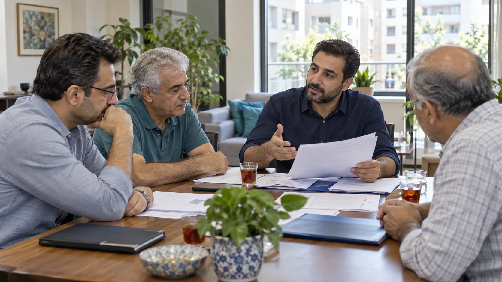 نصب اطلاعیه افزایش شارژ ساختمان در تابلوی اعلانات