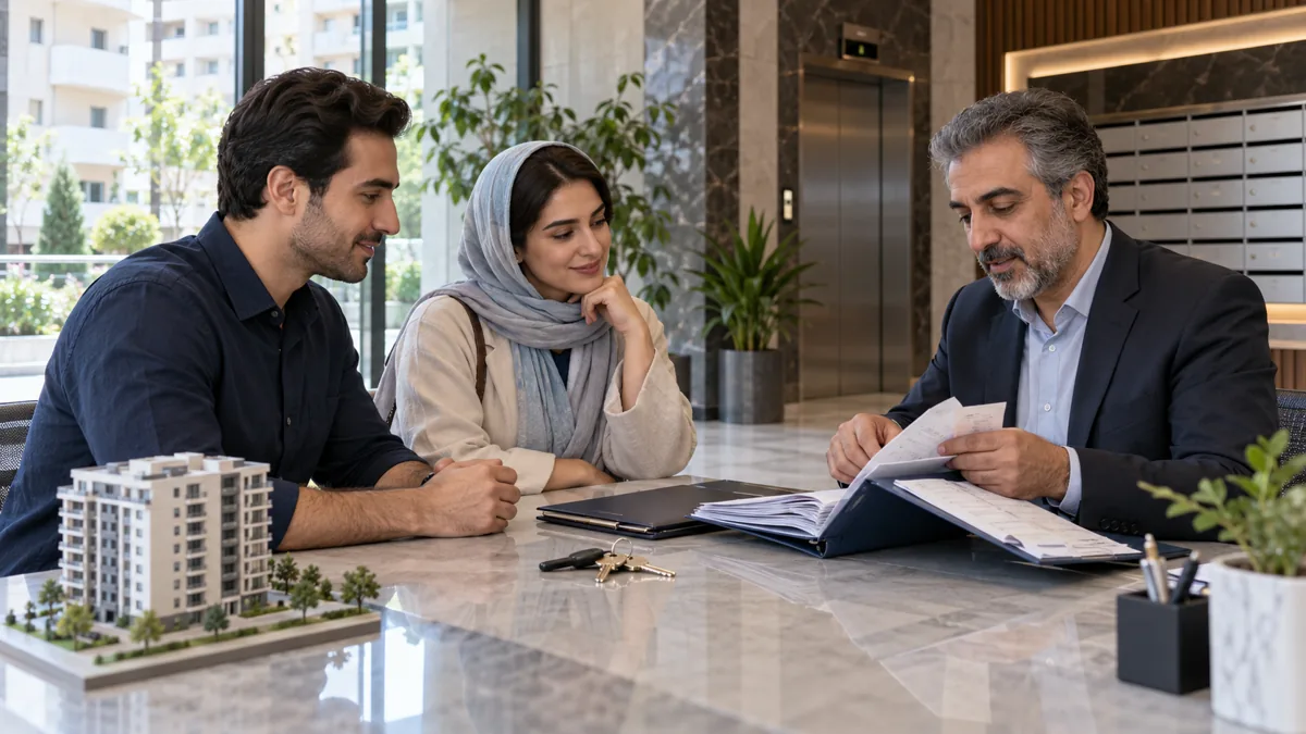 بررسی رسیدها برای تسویه بدهی شارژ هنگام فروش آپارتمان
