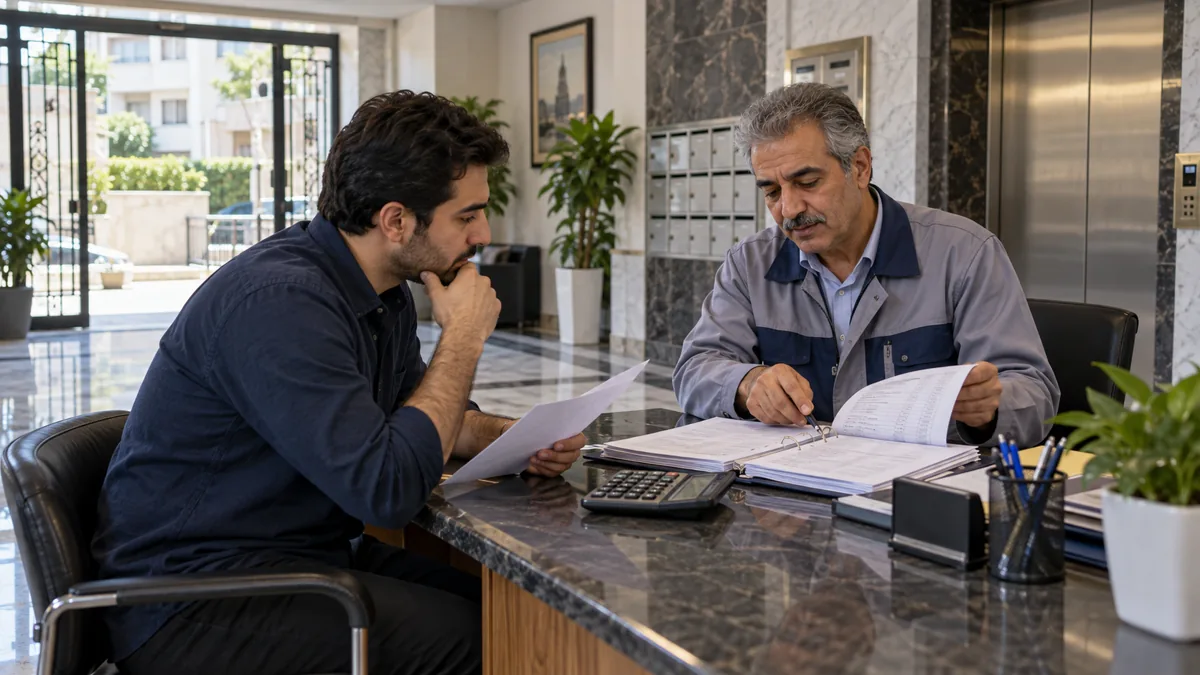 استعلام بدهی شارژ هنگام فروش آپارتمان از مدیر ساختمان